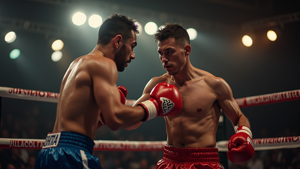 Oversiktsbilde av International Boxing Hall of Fame-seremoni i Canastota