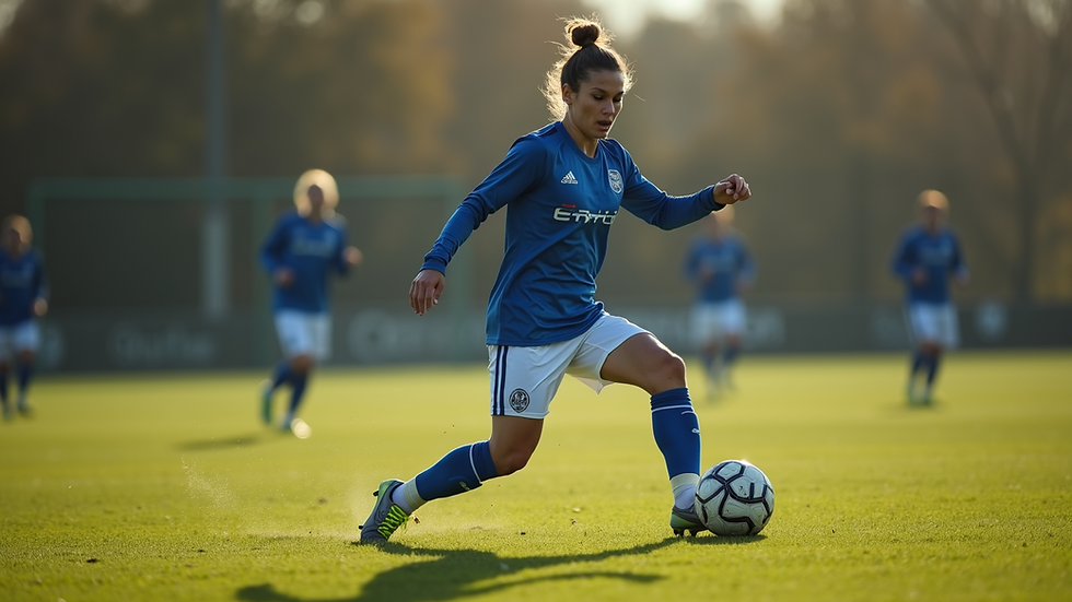 Nærbilde av amerikansk fotballspiller som kaster ballen under trening
