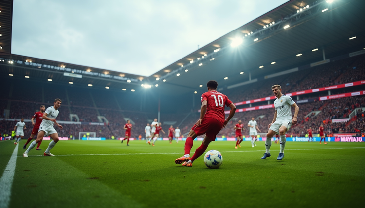Oversiktsbilde av Eliteserie-kamp på Ullevaal stadion, med spillere i aksjon