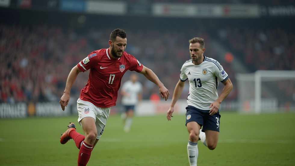 Nærbilde av amerikansk fotballspiller i aksjon