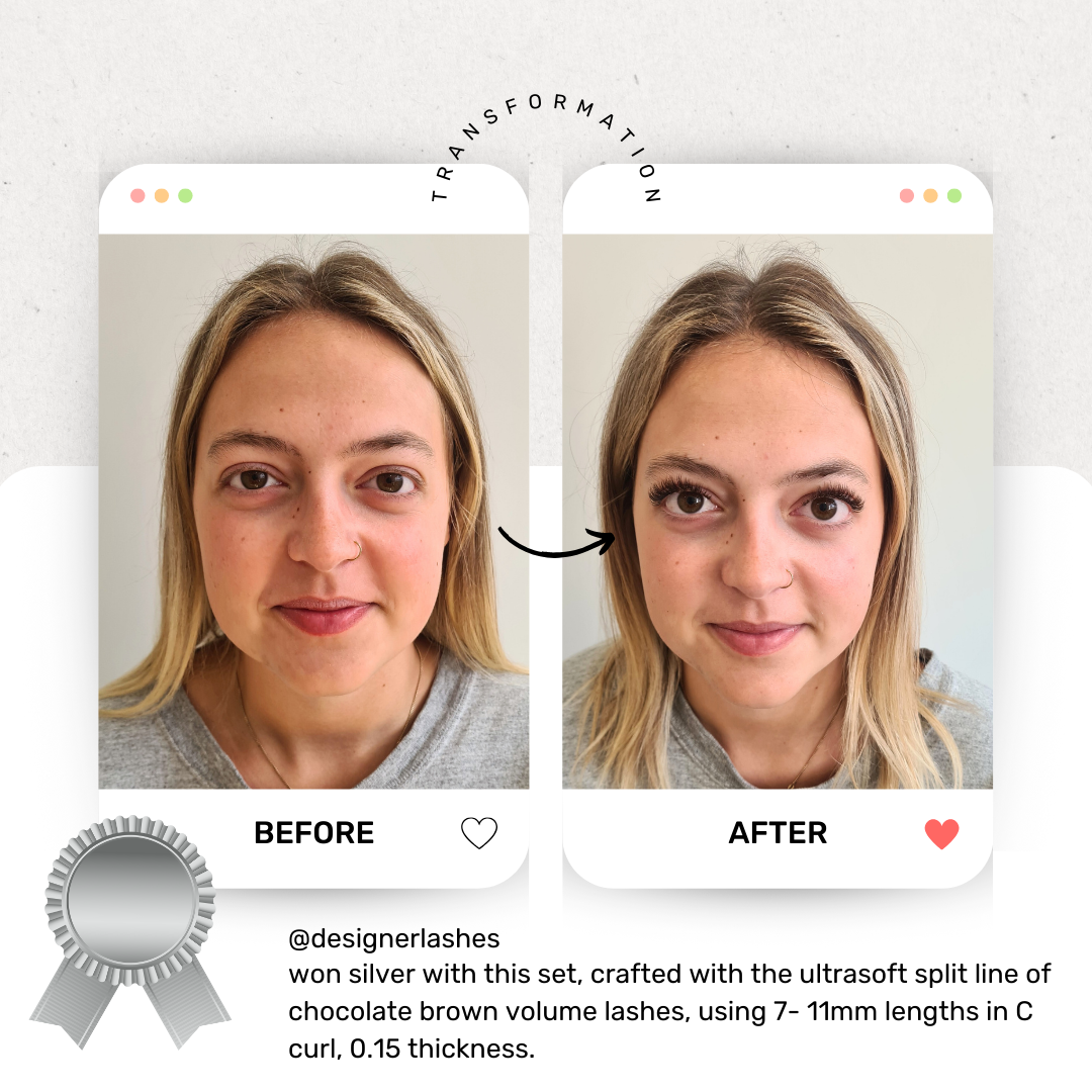 Chocolate Ultrasoft Splits - Flat Lashes