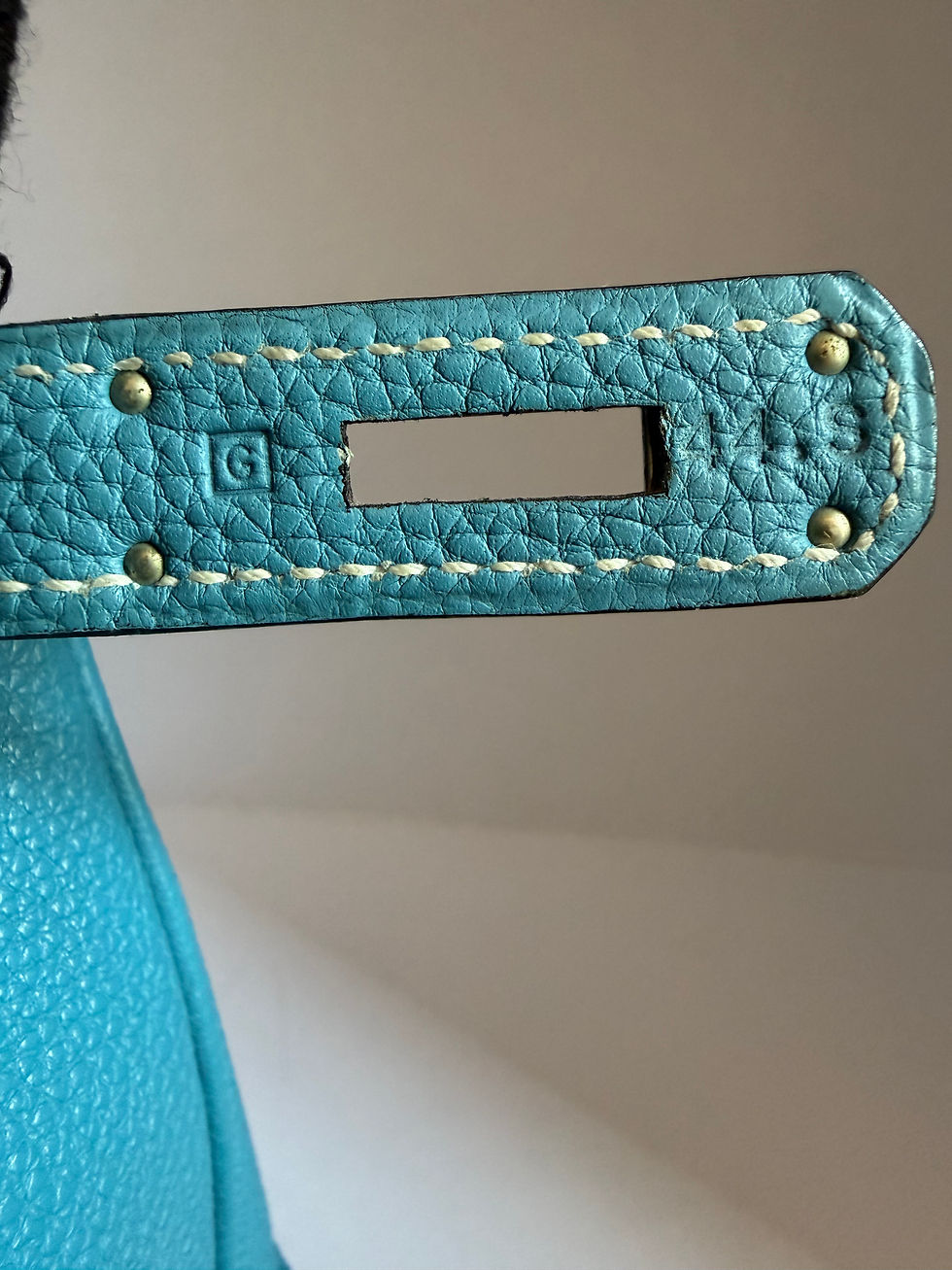 Thumbnail: Hermes Birkin 35 blue jean Togo 
