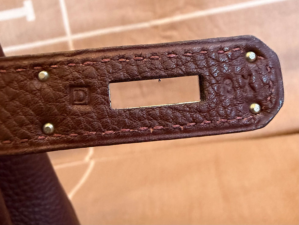 Thumbnail: Hermes Togo 35 cm brown 