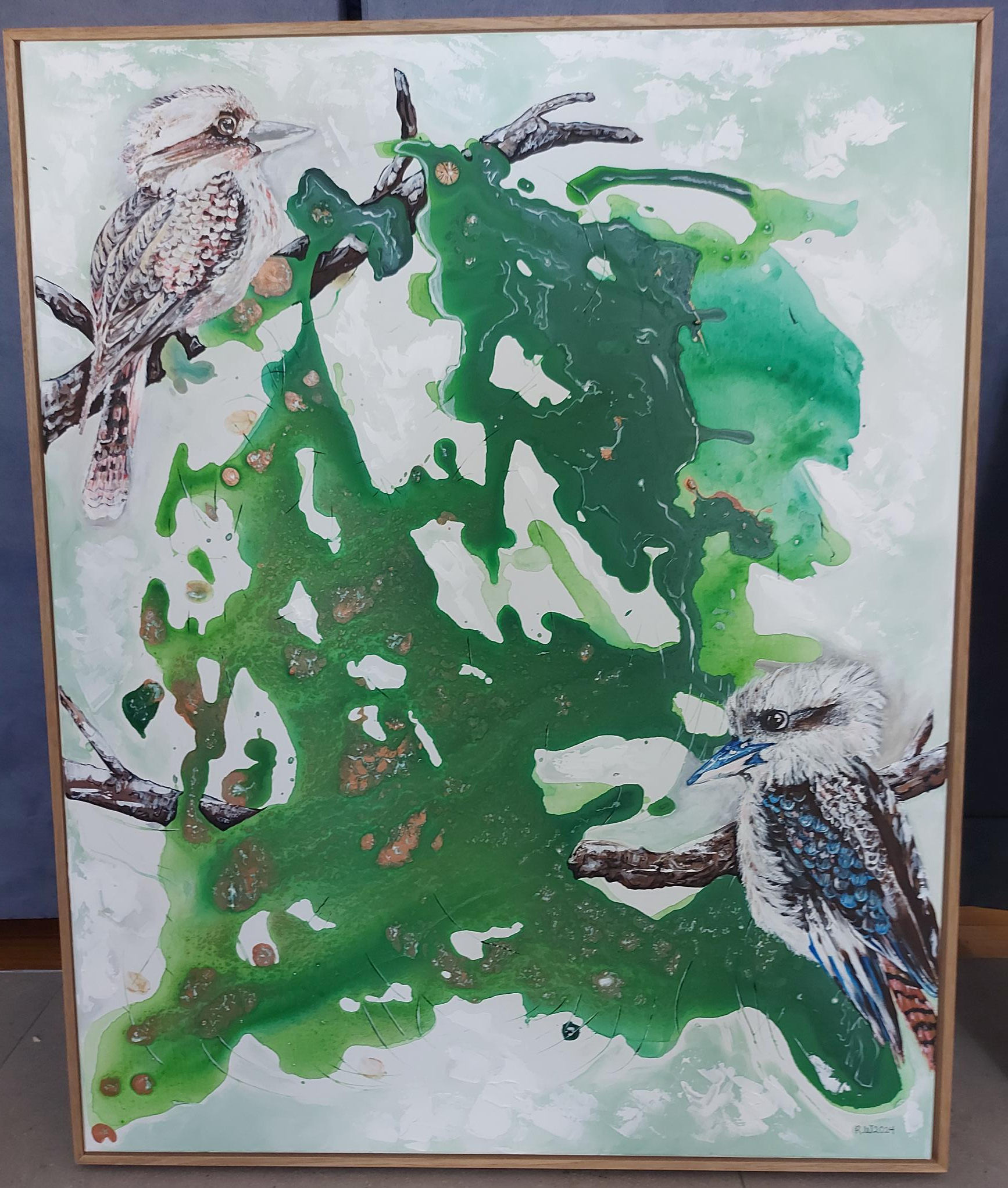 LEAN IN: Having a chuckle (Kookaburras)