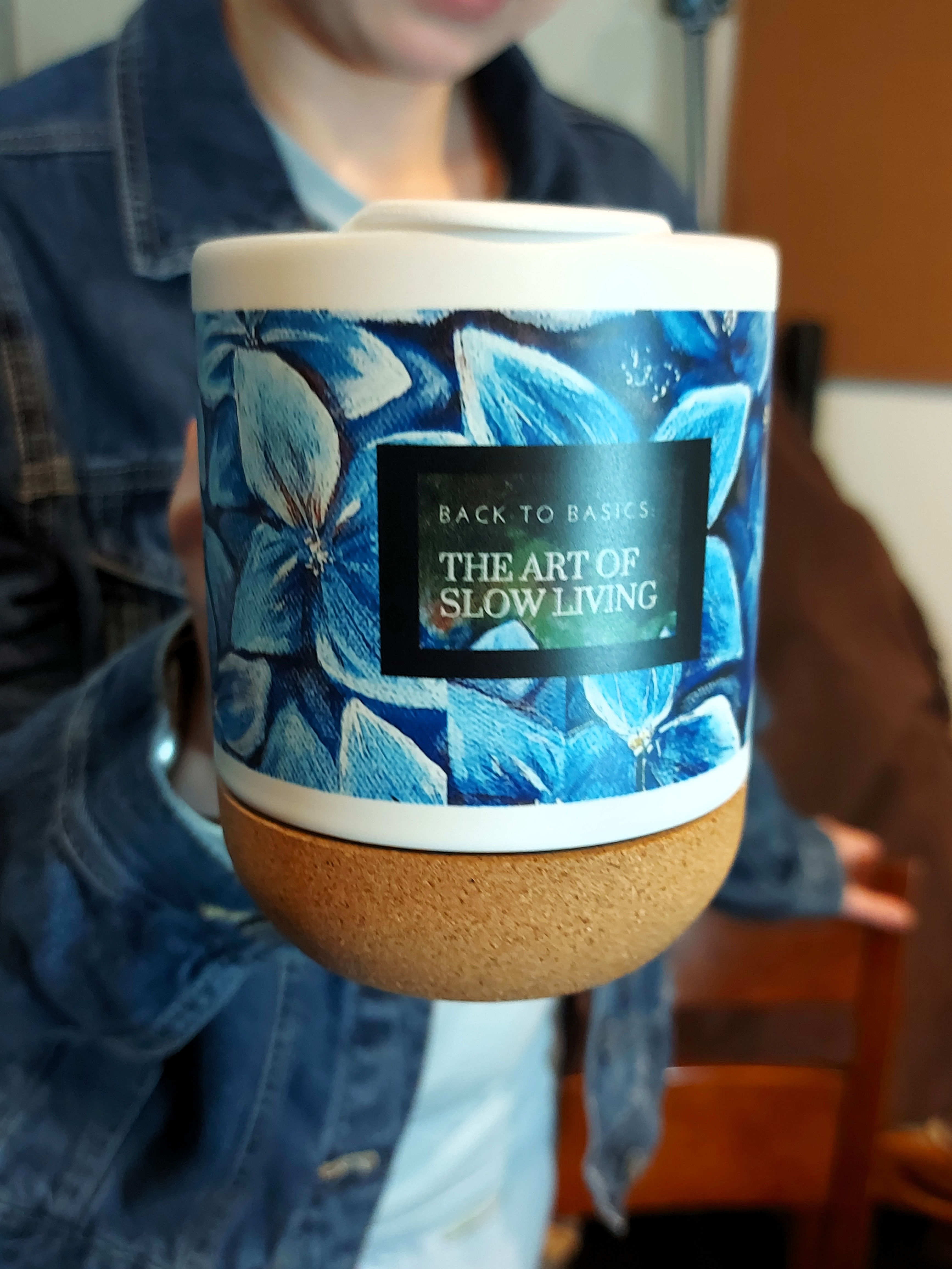 Mug-hydrangea print