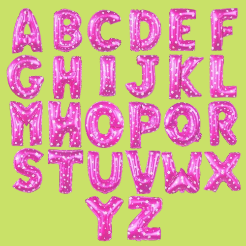 Thumbnail: 16" Letter Foil Balloons