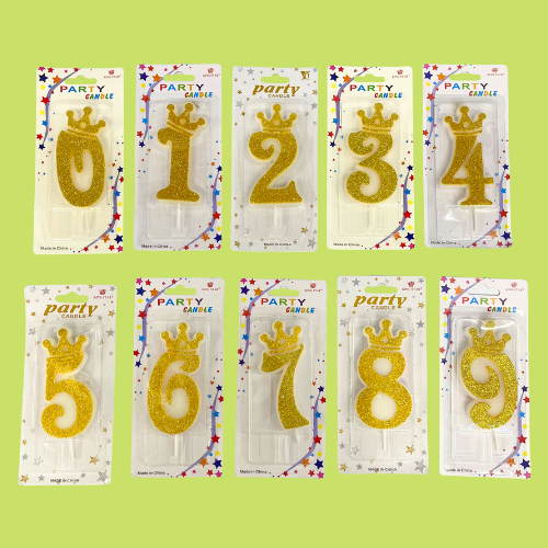 Thumbnail: Crown Number Candle