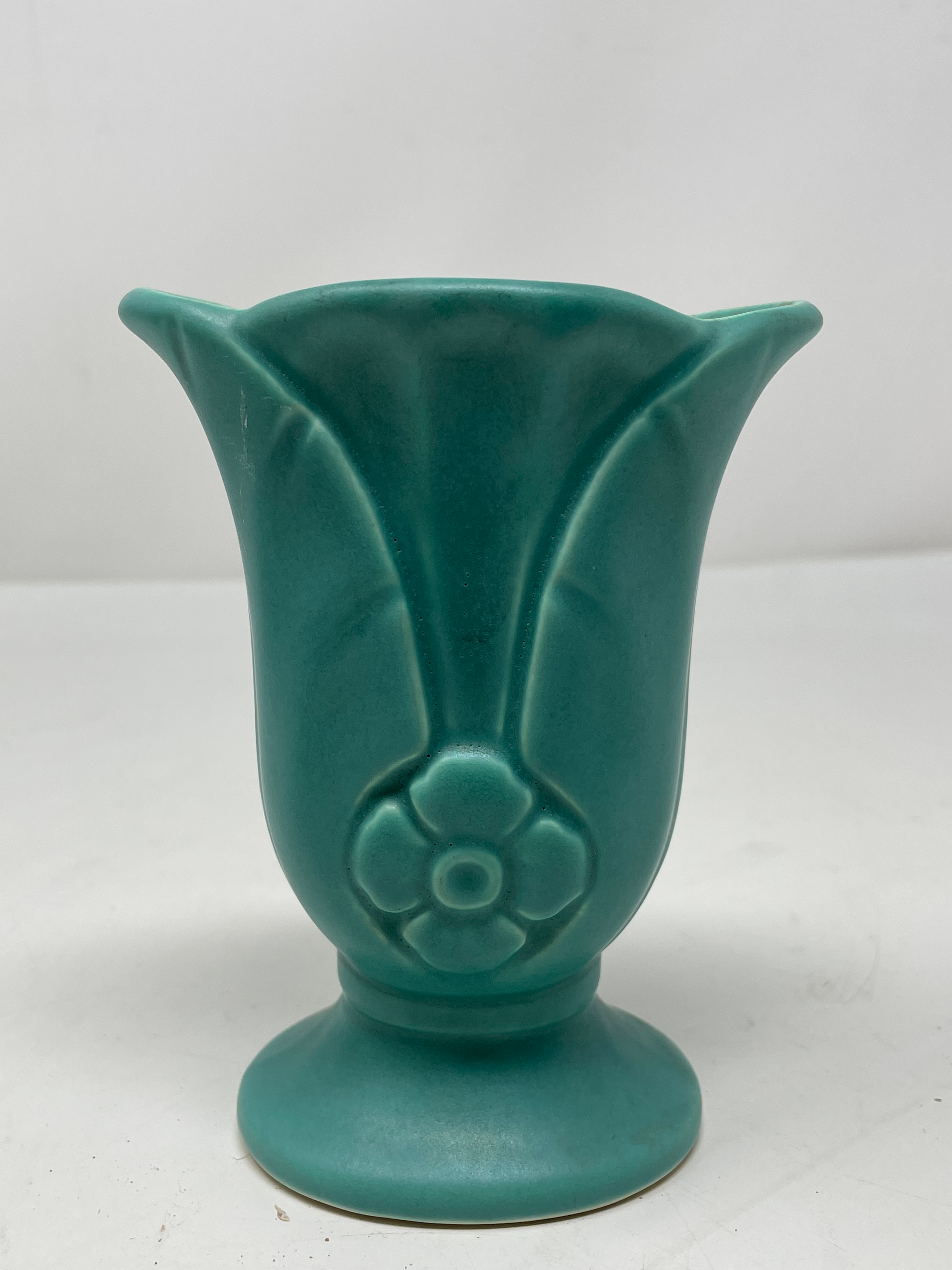 Vintage Turquoise Blue Vase