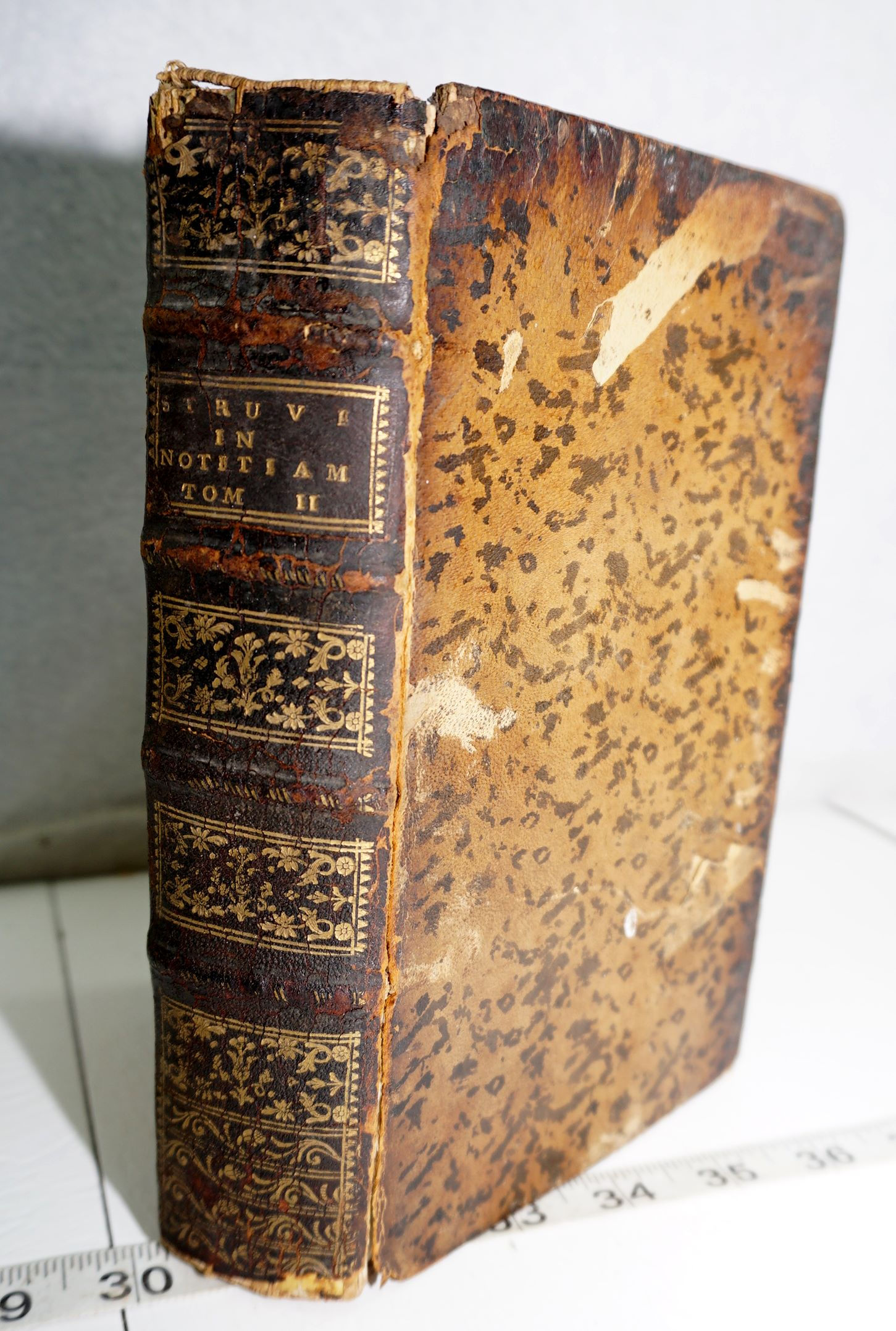 Struve In Notitiam Tom I I Handmade Book