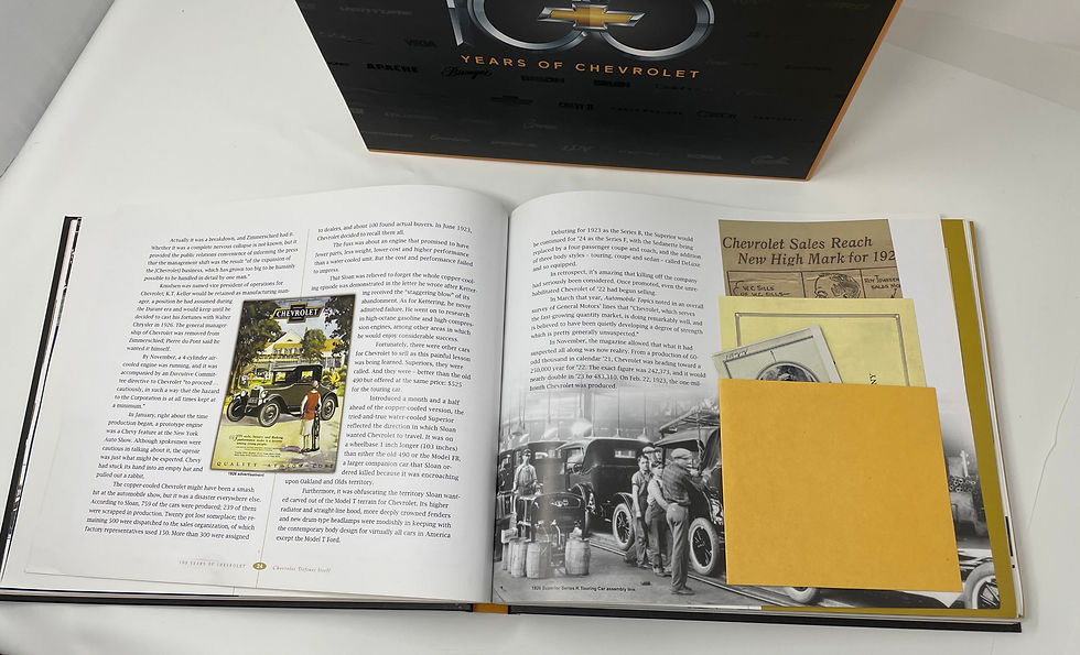 Thumbnail: 100 Years of Chevrolet Book