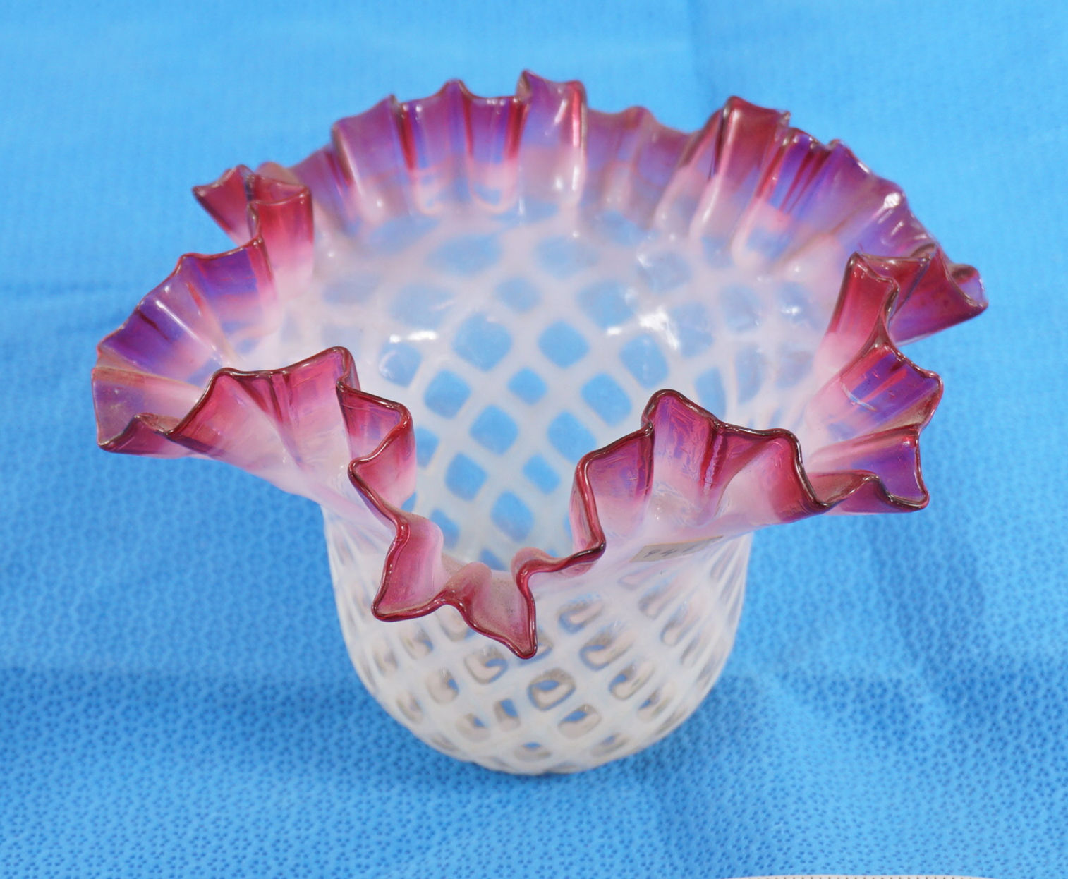 Late 1800s Art Glass Slip Shade