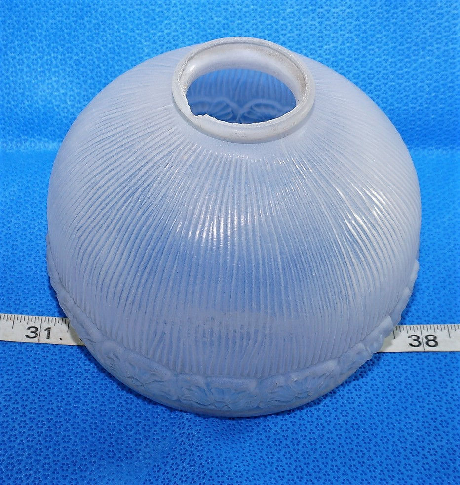 Thumbnail: Ca 1910 Light Fixture Shade 2-1/4in Fitter