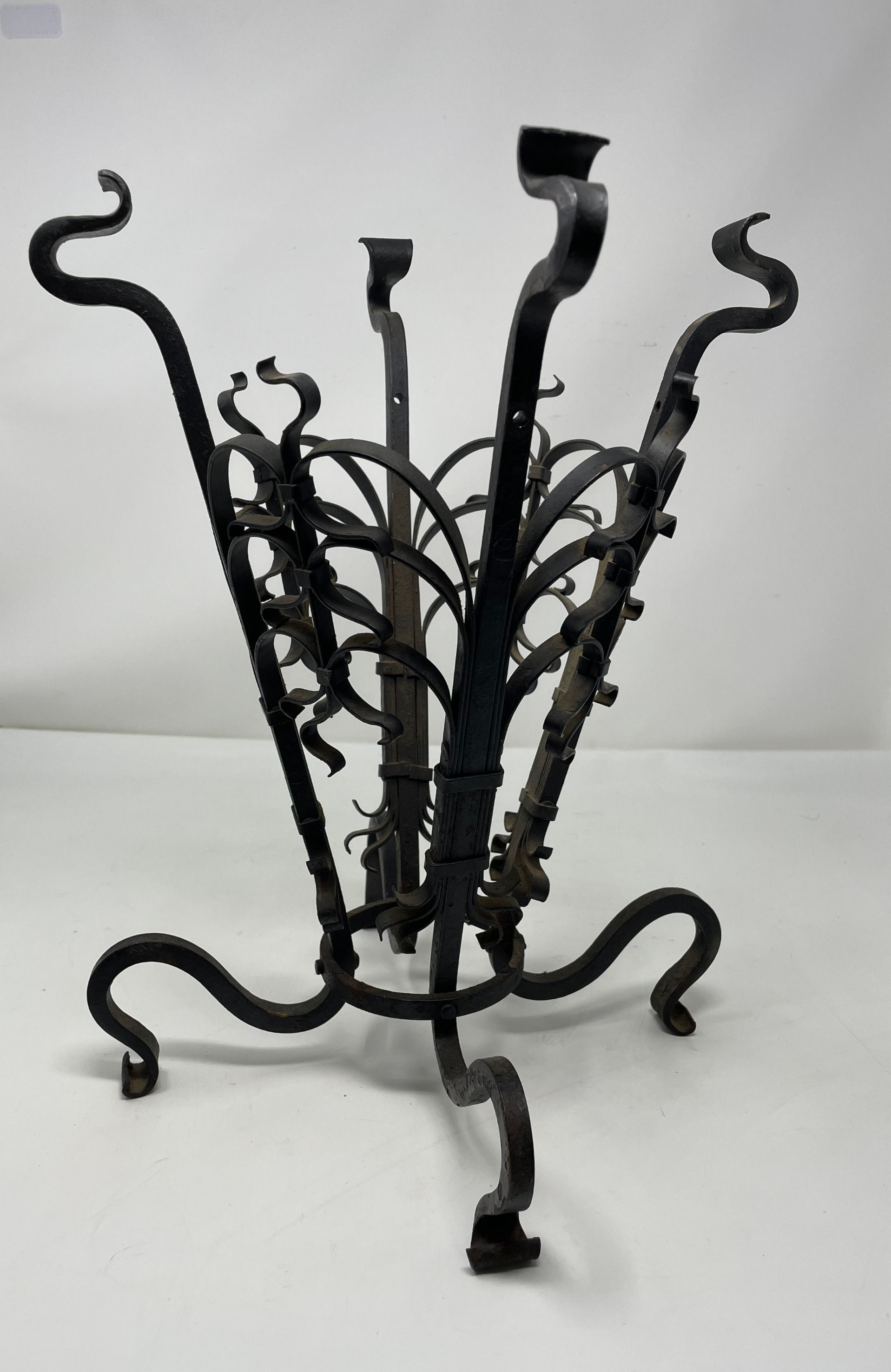 Vintage Wrought Iron Umbrella Stand