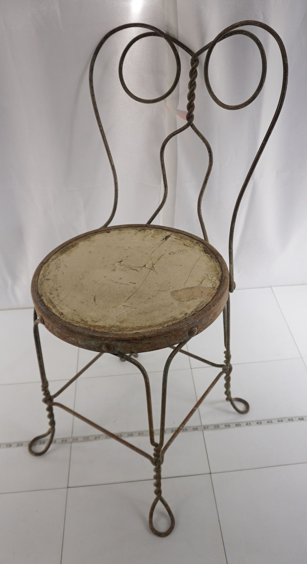 Thumbnail: 1900s Oak Ice Cream Chair
