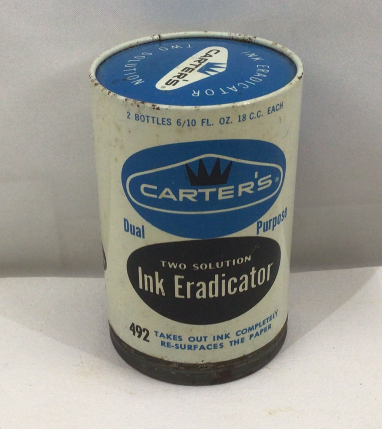 Small Tin "Ink Eradicator" by Carter"s
