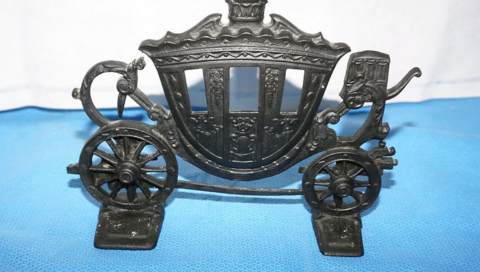 Cast Iron Doorstop - Stage Coach
