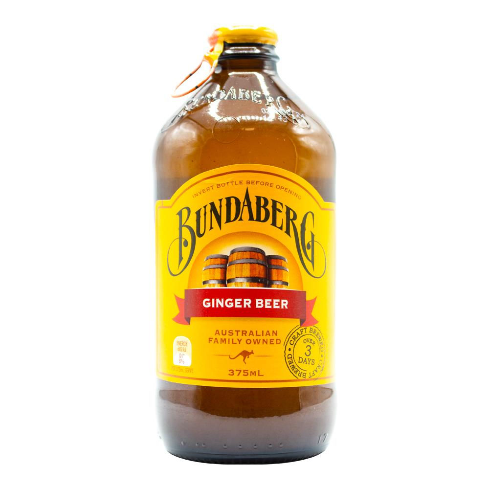BUNDABERG 375mL GINGER BEER -24/PCK