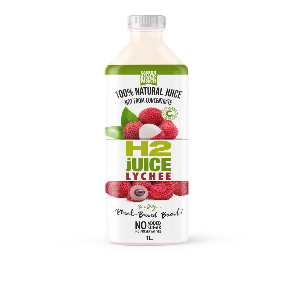 H2 COCO 1L COCONUT WATER & LYCHEE -6/PCK