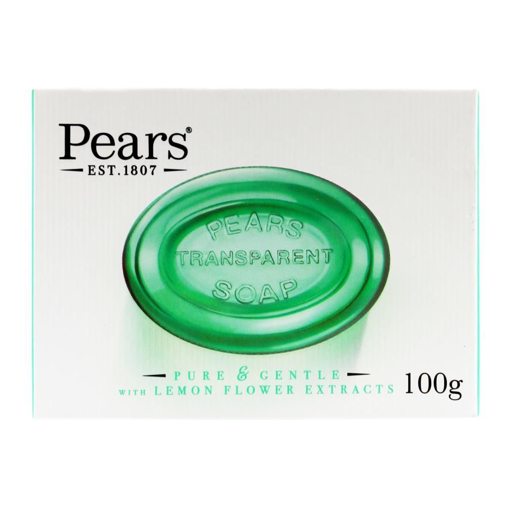 PEARS 100g SOAP BAR GREEN - 12/PCK