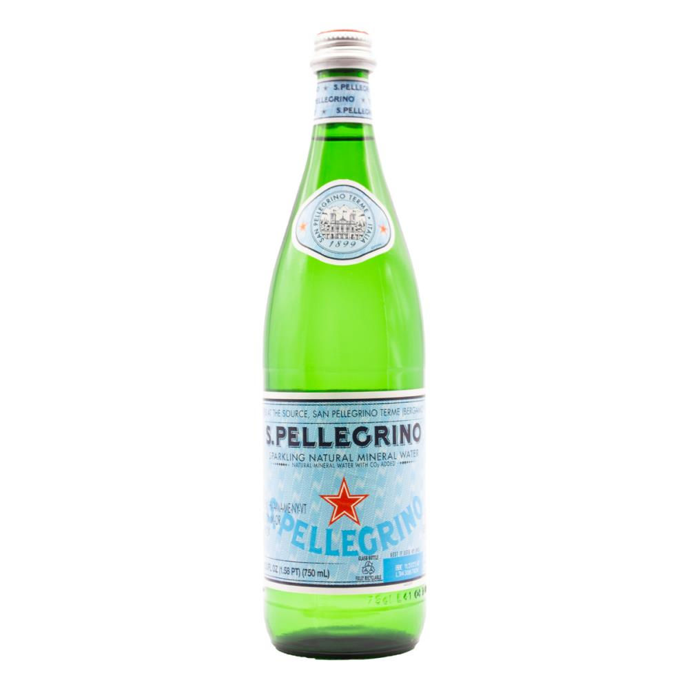 SAN PELLEGRINO 750ML SPARKLING MINERAL WATER -12/PCK