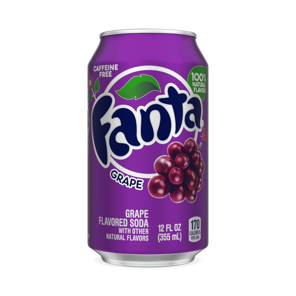 USA CANS 355mL FANTA GRAPE -12/PCK