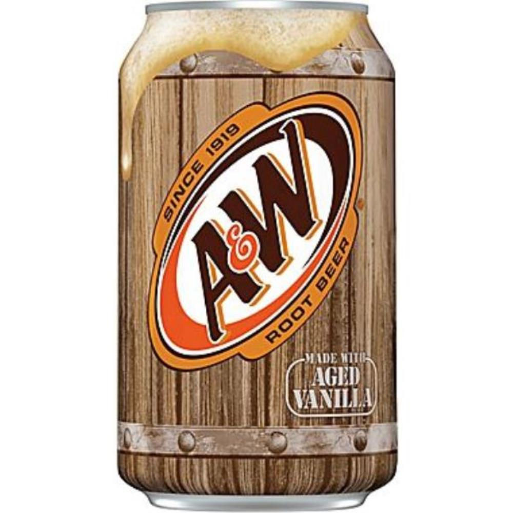 USA CANS 355mL A&W ROOT BEER -12/PCK