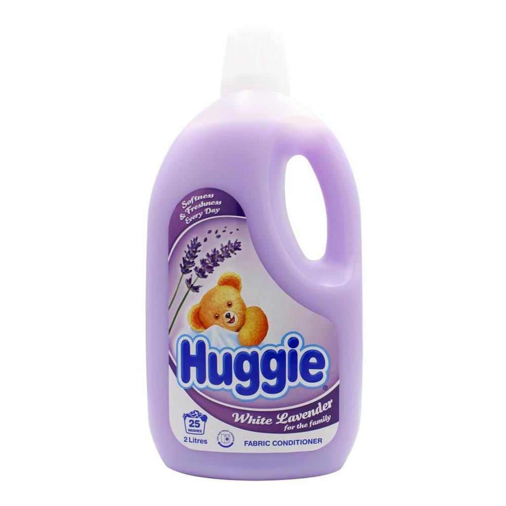 HUGGIE 2L FABRIC CONDITIONER WHITE LAVENDER - 6/CTN