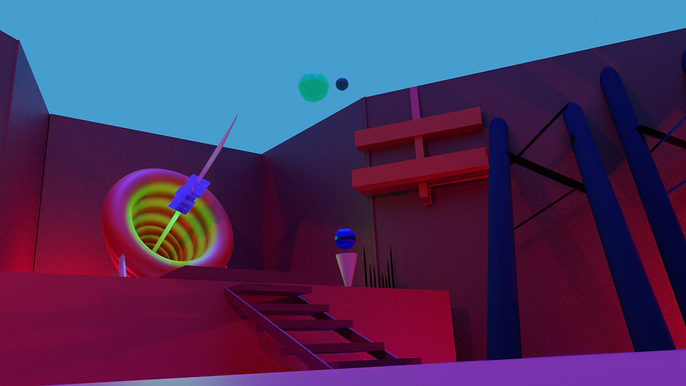 Sci fi scene cycles