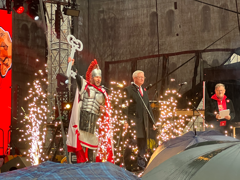 Odebranie kluczy do miasta przez Świętego Marcina, fot. Stanisław Mazurczak/ News Stacha