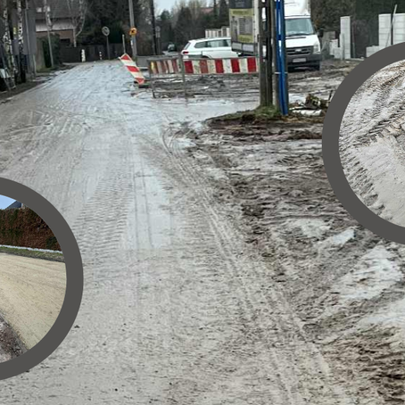 UL. POLNA W SUCHYM LESIE WCIĄŻ W BŁOCIE. MIESZKAŃCY CZEKAJĄ NA NAPRAWĘ DROGI