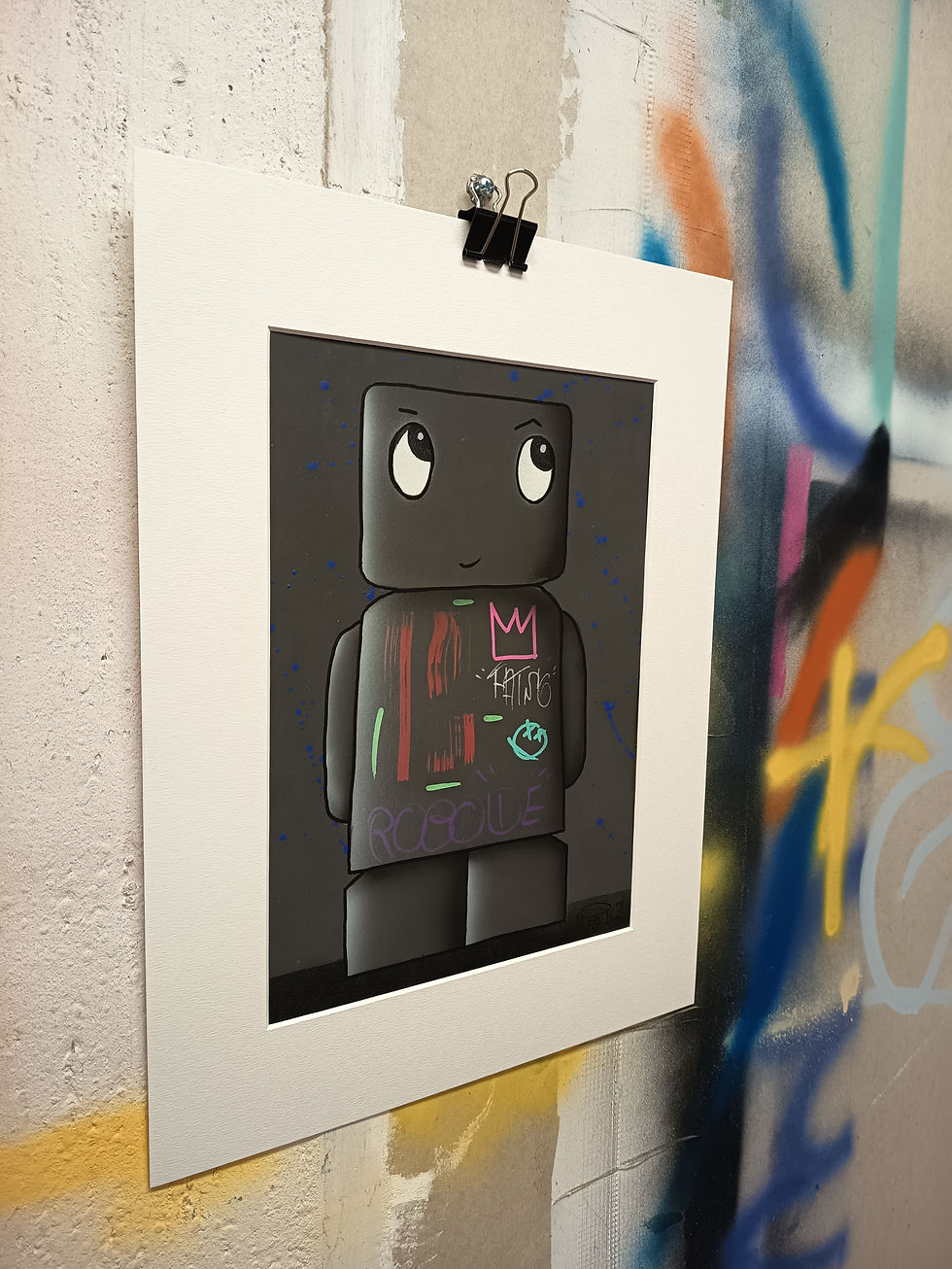 Miniature : ROBOÏDE dessin 30x40