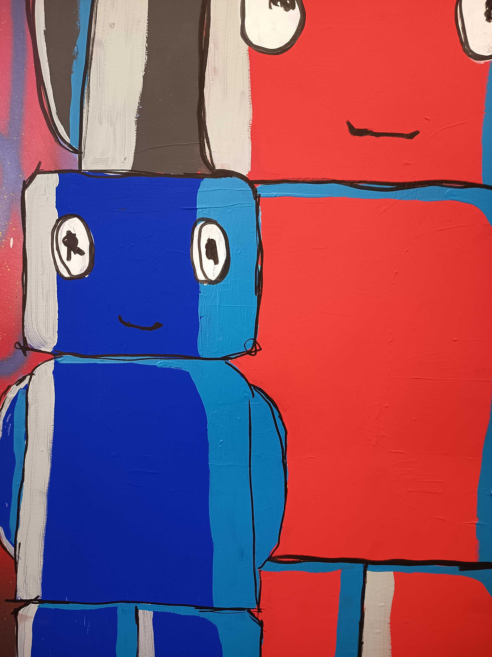 Miniature : ROBOÏDE  FAMILY PORTRAIT 100X140