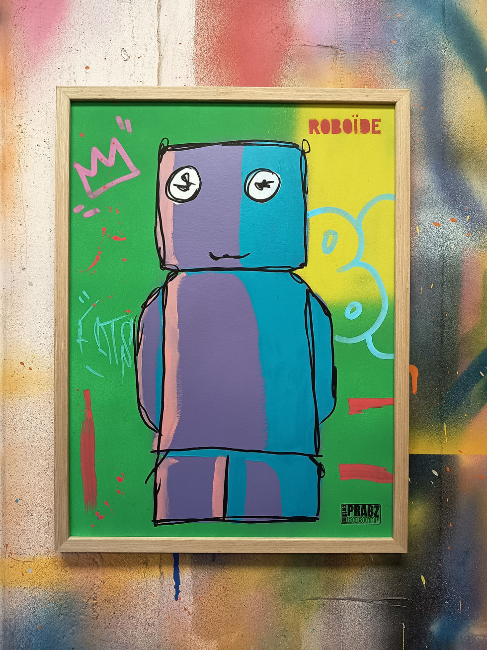 Miniature : ROBOÏDE dessin 30x40