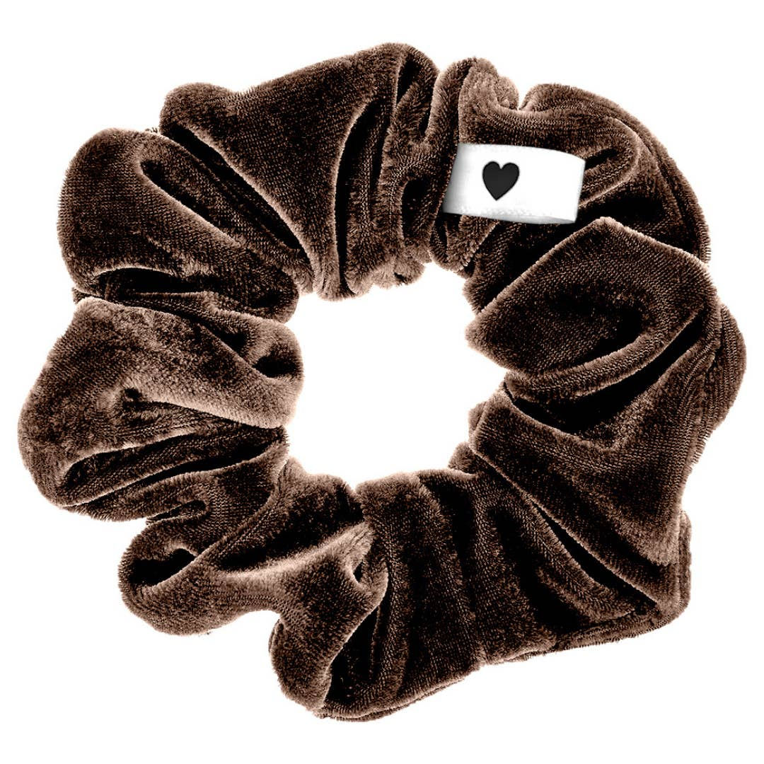 Bellody Samt Scrunchie chocolate
