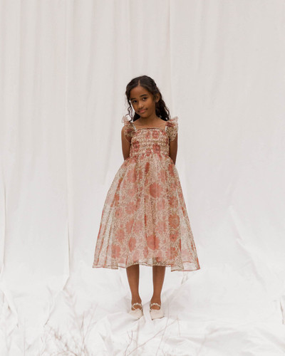 NORALEE(ノラリー) ドレス　DOLLY DRESS || BLOOM Noralee Women's Dolly Dress - Bloom – Hopscotch Kids OR