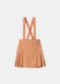 Caramel Hedera Skirt (Apricot Geo Print)