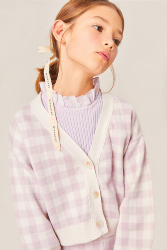 [マリクレール] Knit-Collar Quilted Short Padding Ruffle Collar Knitting Pattern Detachable Collar PDF Wool