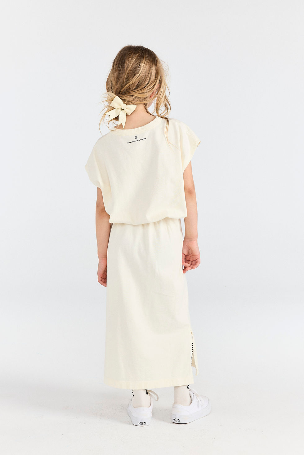 Thumbnail: The Animals Observatory Orca Kid Midi Dress (White)