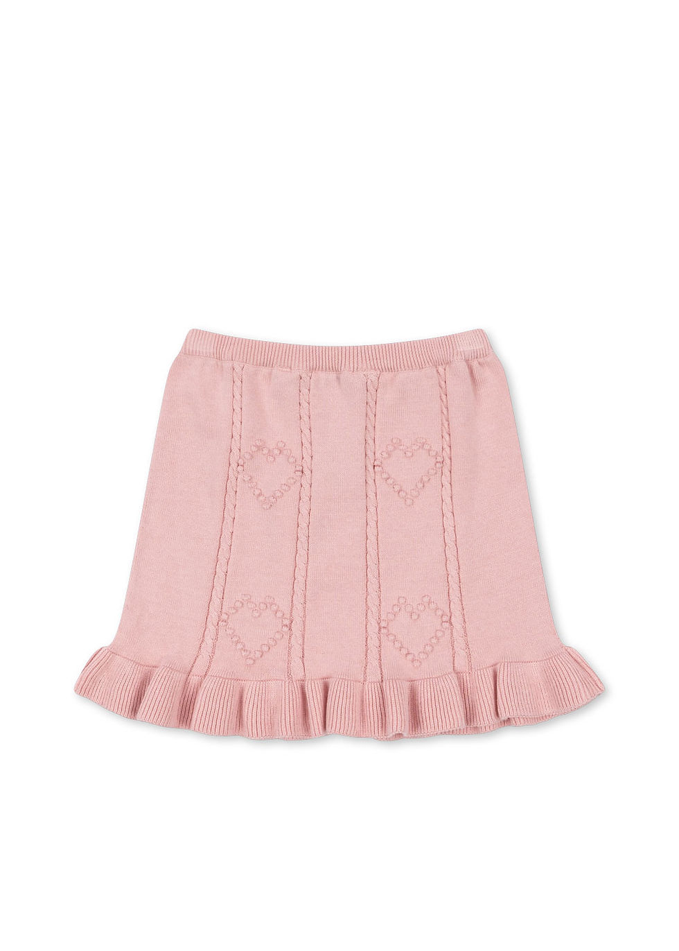 섬네일: Konges Sloejd Soleil Knit Skirt (Silver Pink)