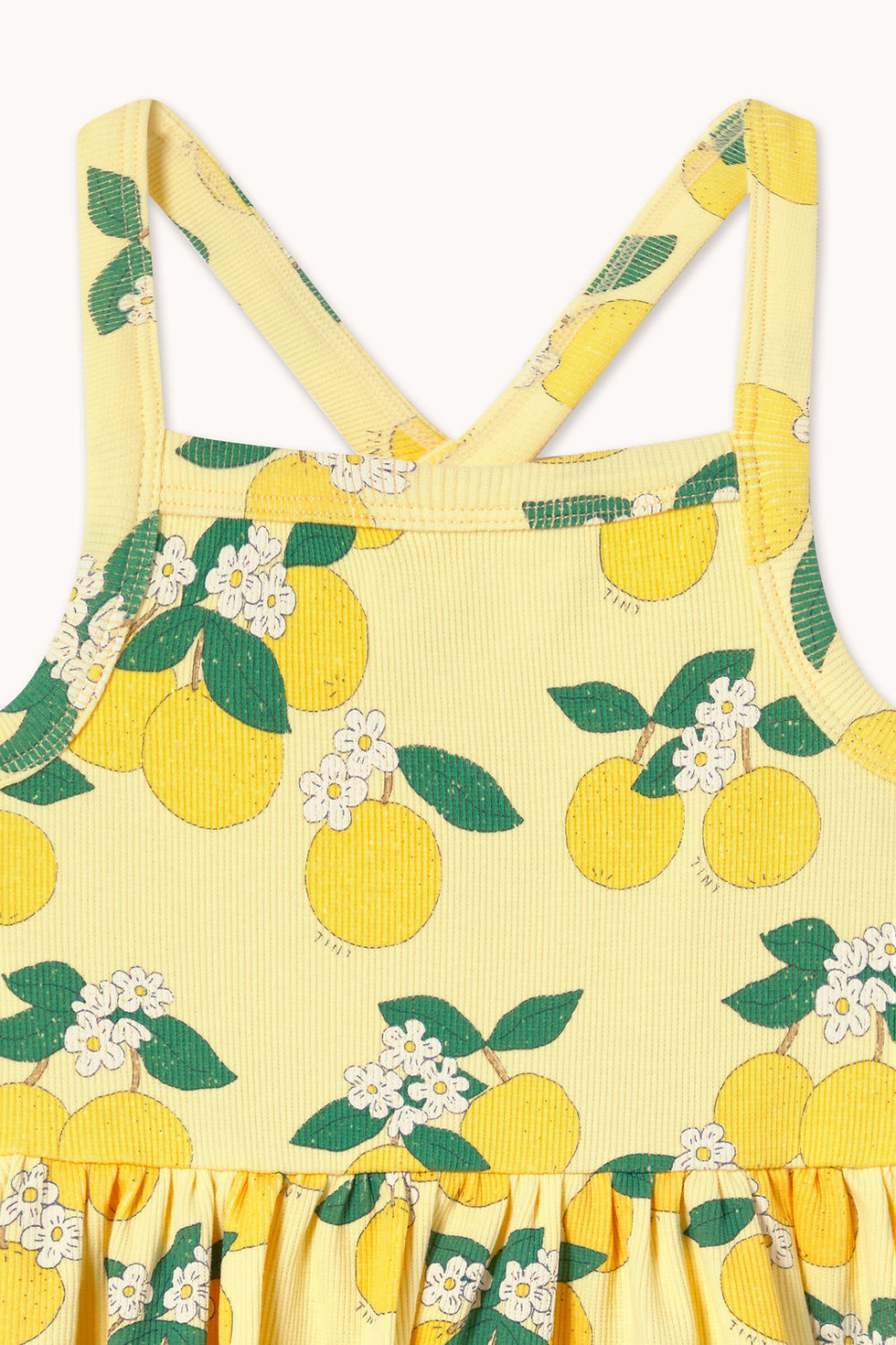 Thumbnail: Tiny Cottons Oranges Dress (Yellow)