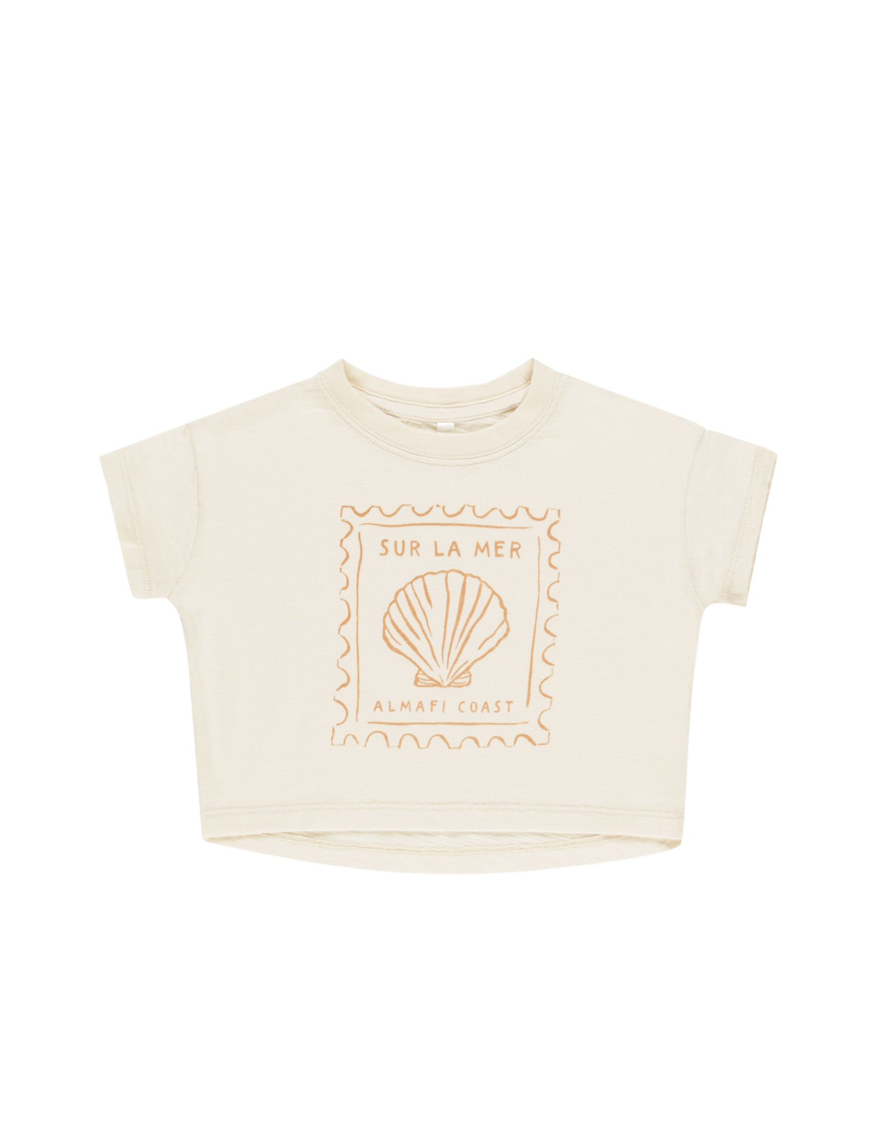Rylee + Cru Boxy Tee (Seashell)