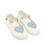 Thumbnail: Bonton/Bonbon Velvet Heart Slippers (White)