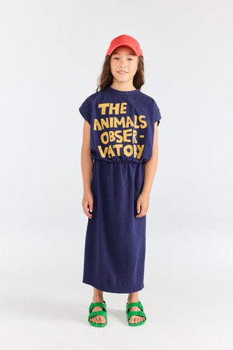 adgjmptwThe animals observatory ワンピース The Animals Observatory Orca Kid Midi Dress (Deep Blue) | Jean +