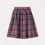 섬네일: Caramel Cumin Skirt (Red/Blue Tartan)