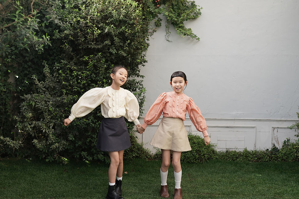 Thumbnail: Mes Kids Des Fleurs Culottes (Black)