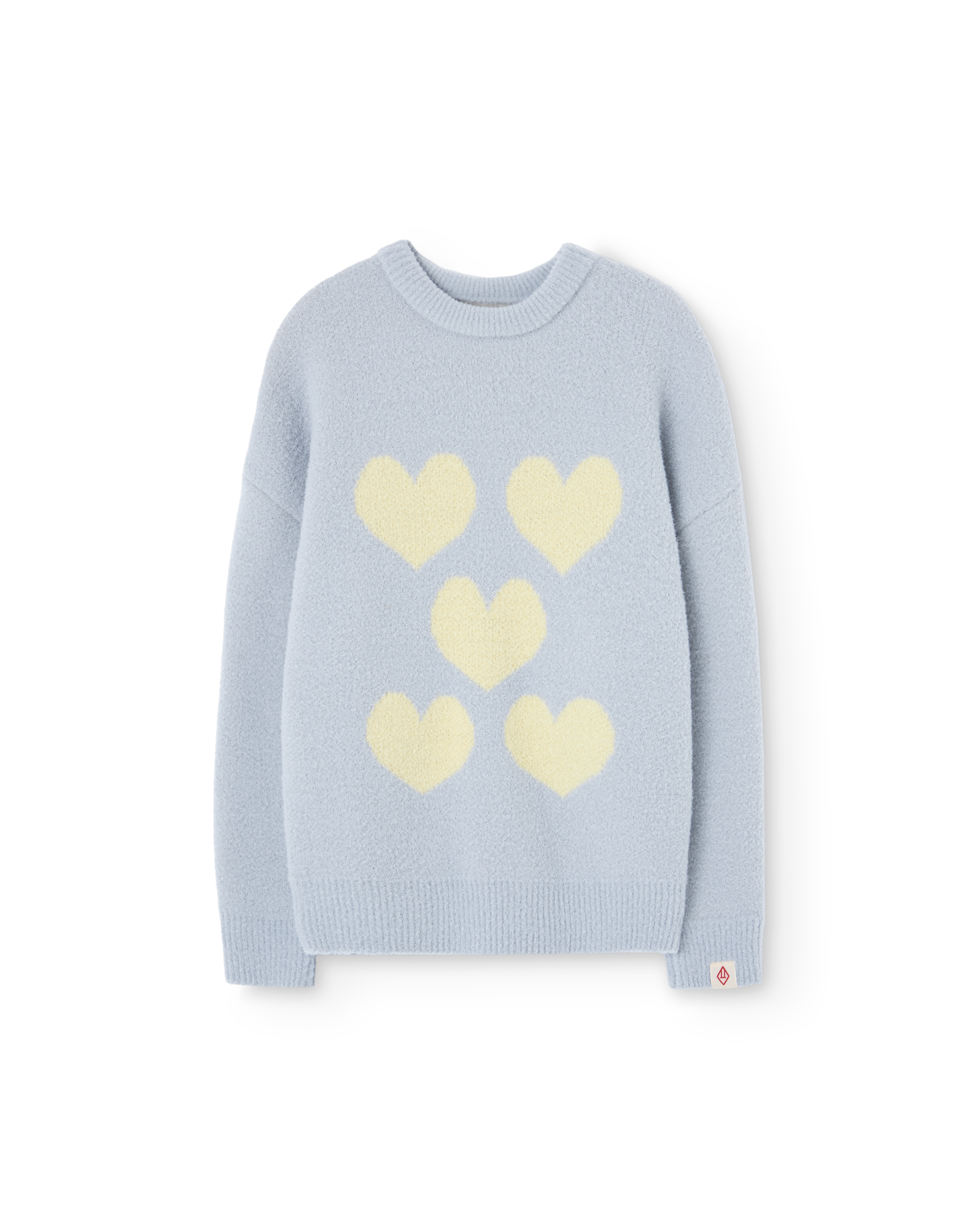 The Animals Observatory Bull Kid Sweater (Blue)