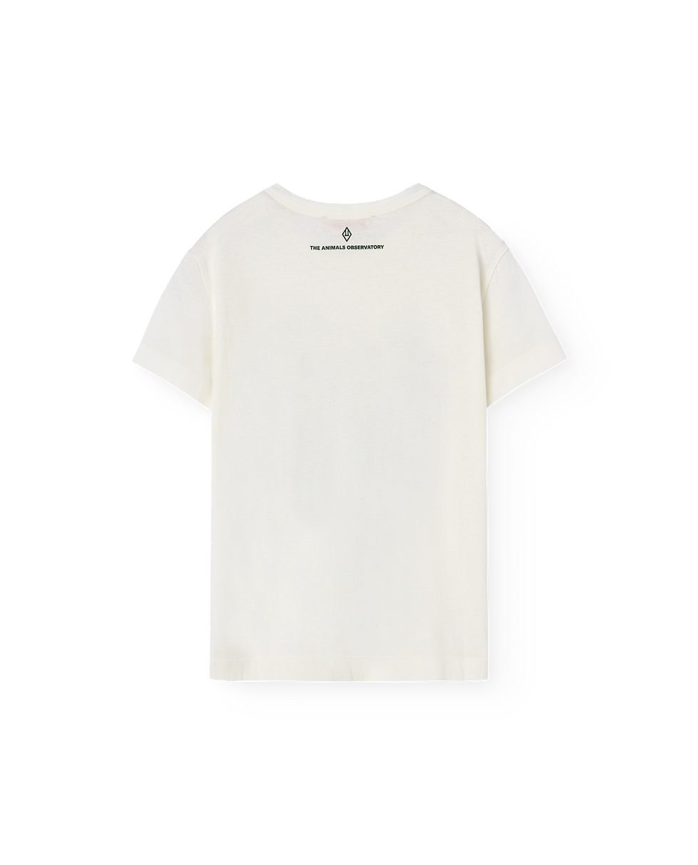 섬네일: The Animals Observatory Rooster Kids T-Shirt  (White Logo)