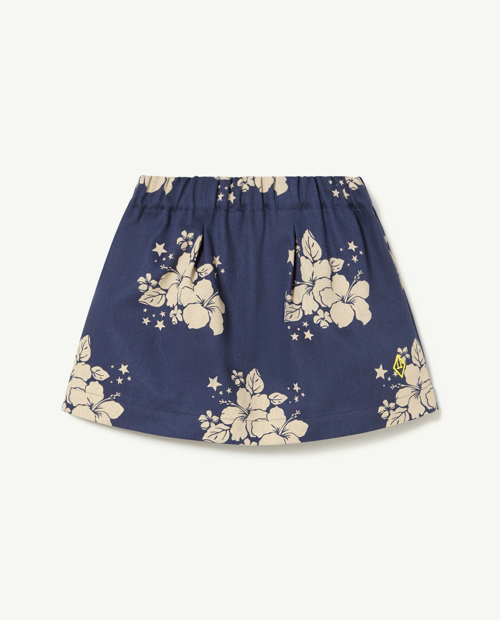 The Animals Observatory Swan Kids Skirt (Blue Flowers)