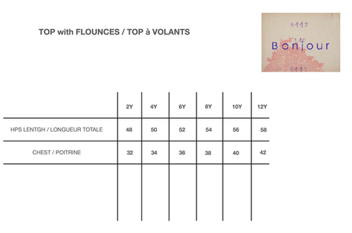 Bonjour Diary Flounces Tunique (Blue) | Jean + Hadley