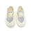 Thumbnail: Bonton/Bonbon Velvet Heart Slippers (White)